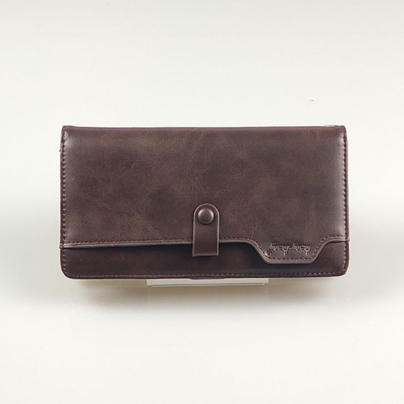 ✨✨BRAND NEW Mens Casual Thin Long Wallet Cash Clip with Zipper Bag - Picture 6 of 10